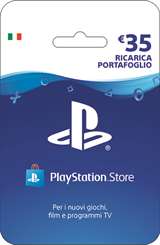 Sony Computer Ent. PlayStation Live Card Hang Ricarica 35€
